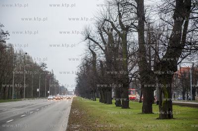 Gdańsk. Znajdująca się w ciągu Alei Zwyciestwa,...