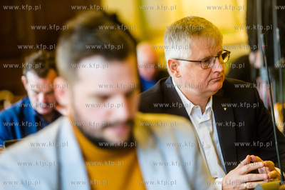 Gdansk. Nowy Ratusz. XXXIV Sesja Rady Miasta Gdanska....