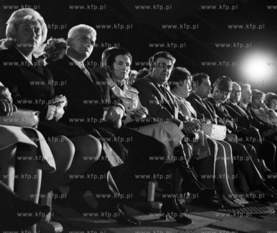 XI Miedzynarodowy Festiwal Piosenki w Sopocie.Na widowni...
