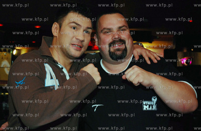 Rumia. W hotelu Faltom Dariusz Michalczewski kreci...