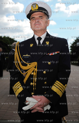 Gdynia. Swieto Marynarki Wojennej. Uroczystosc zmiany...