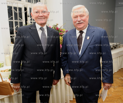 Gdansk - Oliwa. Palac Opatow.  Uroczystosc 67. urodzin...