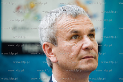 Gdansk. Stadion PGE Arena Gdansk. Wizytacja Sejmowej...