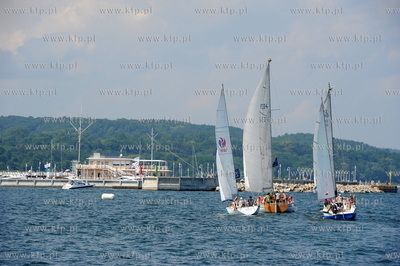 Zatoka Gdanska. 15  edycja Baltic Sail 2011. Regaty...