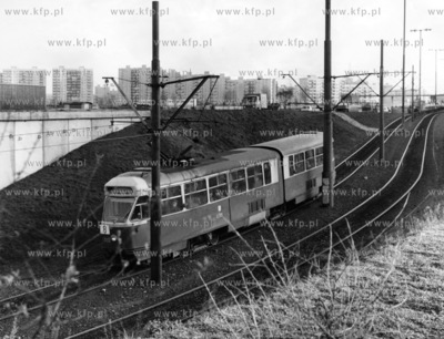 Tramwaj nr 8 wjezdza na petle na gdanskiej Zaspie
13.01.1983
...