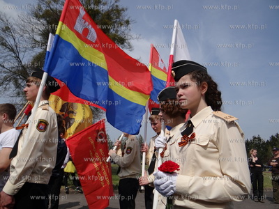 Uroczystosci z okazji zakonczenia II wojny swiatowej...