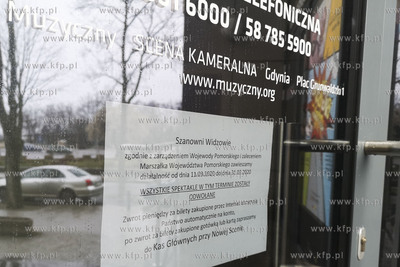 Gdynia. Z powodu zagrożenia koronawirusem odwołano...