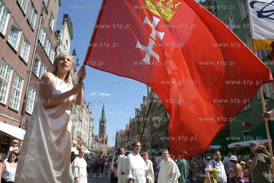 Uroczystosc otwarcia Jarmarku sw. Dominika w Gdansku....
