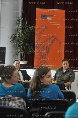 Gdansk. Technikum Lacznosci. IV Areopag Mlodych. Debata...