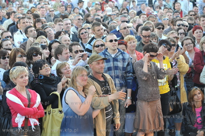 Swieto Monciaka. Sopot Ulica Artystow. Koncert Macieja...