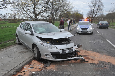 Do zderzenia samochodow osobowych doszlo na ul. Kartuskiej...