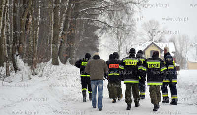 Poszukiwanie zaginionej kobiety Marii Pettke w Leznie...