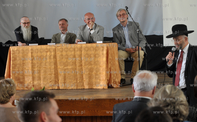 Gdansk, Wrzeszcz. Nowa Synagoga. Promocja polskiego...