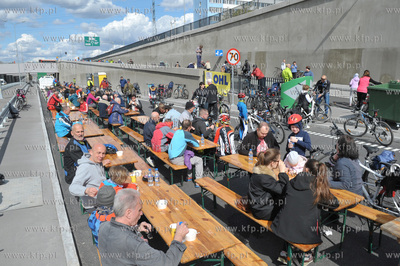 Dzien otwarty tunelu pod Martwa Wisla w Gdansku. To...