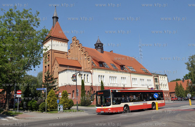 Sopot. Siedziba straży pożarnej na ul. Armii Krajowej....