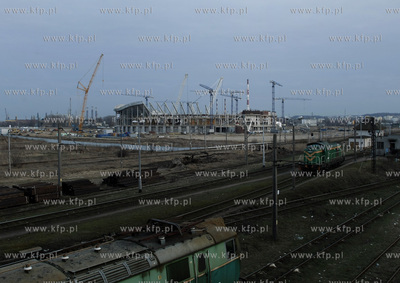 Gdansk Letnica. Budowa stadionu pilkarskiego.
29.03.2010
fot....
