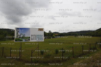 Gdansk. Boisko pilkarskie przy ul.Koscierskiej klubu...