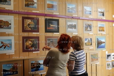 Osrodek Stawiska. Wystawa prac bioracych udzial w konkursie...