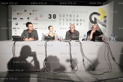 38 Gdynia Festiwal Filmowy. Konferencja prasowa filmu...