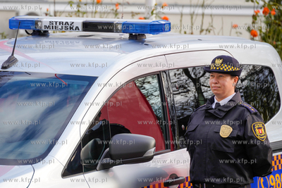 Urząd Miejski w Gdańsku. Przekazanie 3 nowych radiowozów...