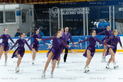 Hala Olivia. Mistrzostwa Polski w Łyżwiarstwie Synchronicznym...