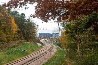 Gdańsk, Trasa Pomorskiej Kolei Metropolitalnej na...