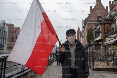 Gdańsk. 16. rocznica wejścia Polski do Unii Europejskiej....