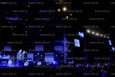 Gdansk. Dziedziniec Polskiej Filharmoni Baltyckiej....