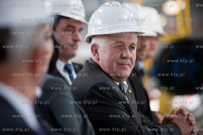 Gdansk. Bocznica Kolejowa Grupy Lotos S.A.. Uroczyste...