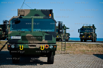 Poligon wojskowy w Ustce. Odbior sprzetu oraz podpisanie...