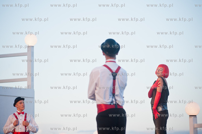 Gdynia, Orlowo. Spektakl pt. Slodkie Lata 20, 30......