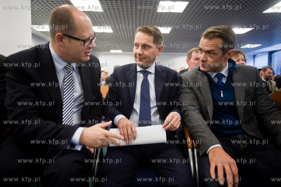 Gdansk. Manhattan. Wybory przewodniczacego Platformy...