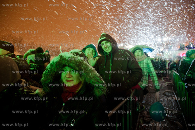 Gdansk. Targ Weglowy. 22 Final Wielkiej Orkiestry Swiatecznej...