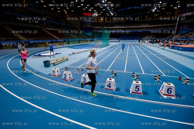 Sopot. Ergo Arena. Test Coopera zorganizowany przez...