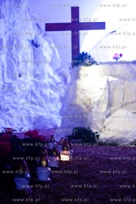 Gdansk. Kosciol sw. Katarzyny. Niedziela Wielkanocna....