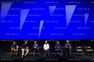 Gdynia. Festiwal Filmow w Gdyni. Spotkanie z tworcami...