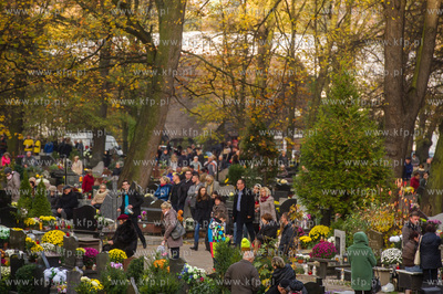 Gdansk. Cmentarz Garnizonowy. Dzien Wszystkich Swietych.
01.11.2015
fot....