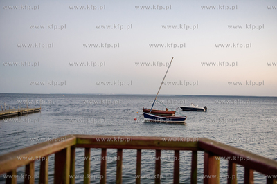 Chalupy. Widok na zatoke Pucka. 19.08.2015 fot. Mateusz...
