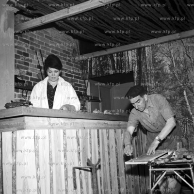 Remont Klubu Artystow Wybrzeza Spatif w Sopocie. 02.06.1969...