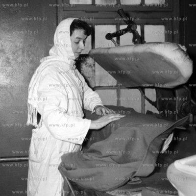 Pracownice pralni przy pracy. ( lata60 ) 
1960
0005855z
Fot....