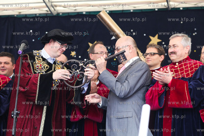 Uroczystosc otwarcia 751 Jarmarku sw. Dominika w Gdansku....