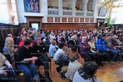 Sopot. Urzad Miasta Sopotu - Sala Herbowa. Biesiada...