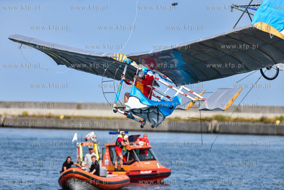 Konkurs lotów Red Bull w Gdyni 18.08.2024 / fot. Maciej...