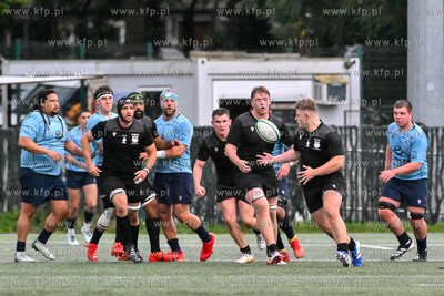 Sopot. Stadion Ogniwo Sopot. Ekstraliga rugby. Energa...