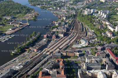 Szczecin z lotu ptaka. 13.05.2009r fot. Kacper Kowalski...