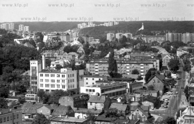 Gdansk Wrzeszcz. Widok z wiezowca Olimp w kierunku...
