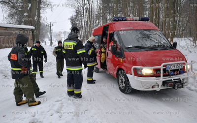 Poszukiwanie zaginionej kobiety Marii Pettke w Leznie...