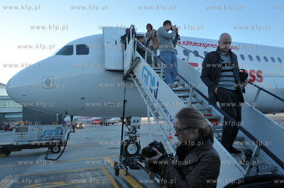 Pierwszy dzien funkcjonowania nowego terminalu T2 gdańskiego...