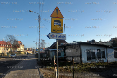 Gdansk Siedlce ul. Kartuska.Odcinek pomiedzy ul. Lostowicka,...