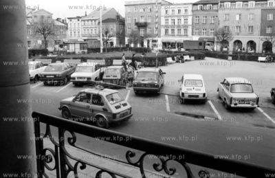 Plac Jakuba Wejhera w Wejherowie na Kaszubach. 1991...